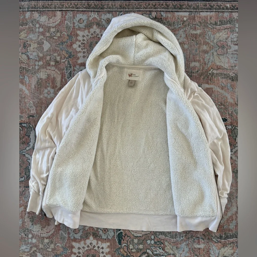 🪴 Natural Reflections Cozy Sharpa-Lined Women's Hoodie - Picture 5 of 9